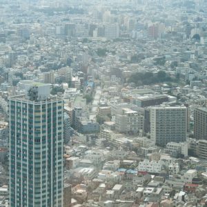 The urban fabric of Tokyo